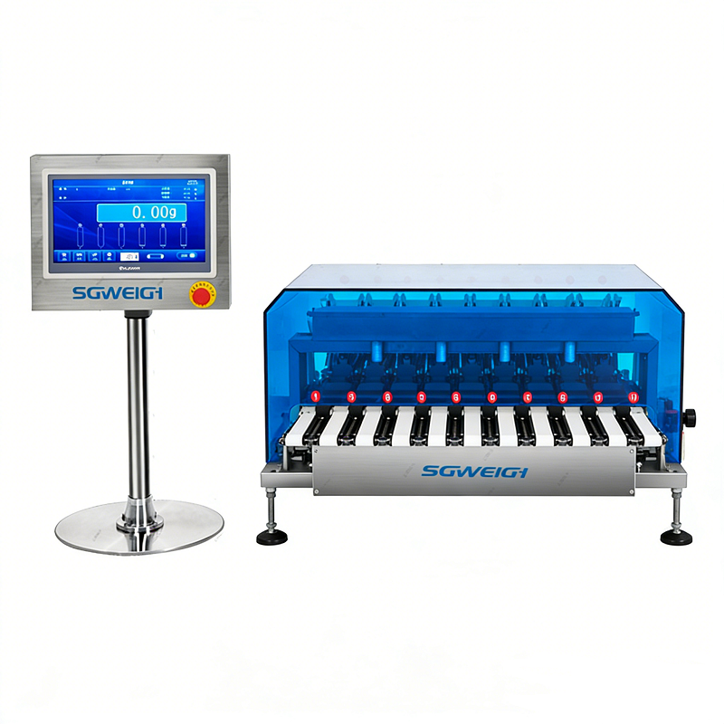 10-Lane Sachet Checkweigher 10-Lane Sachet Checkweigher