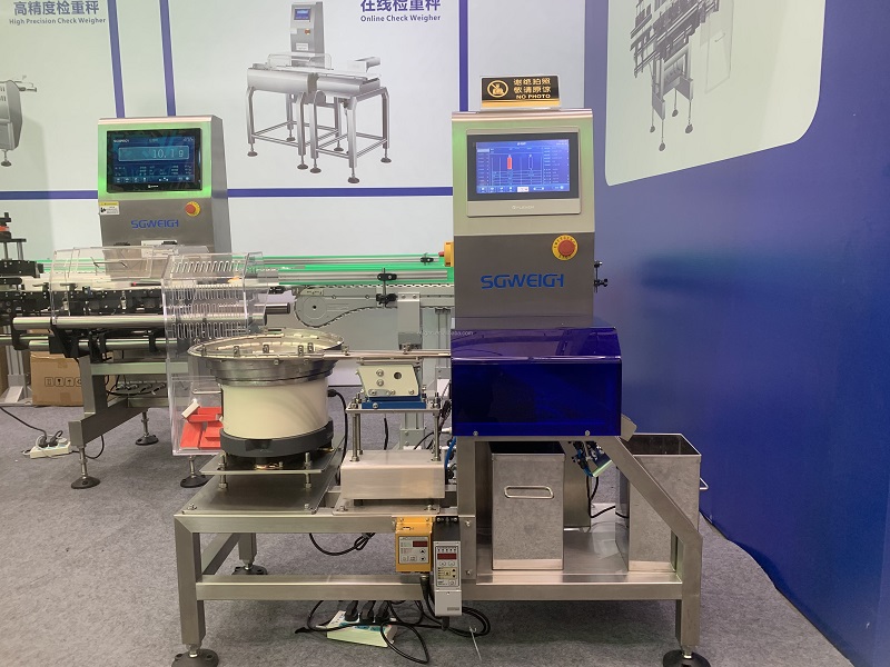 0.1mg Accuracy 1/2 Weighing Channel Capsule Sampling Check Weigher 0.1mg Accuracy 1/2 Weighing Channel Capsule Sampling Check Weigher